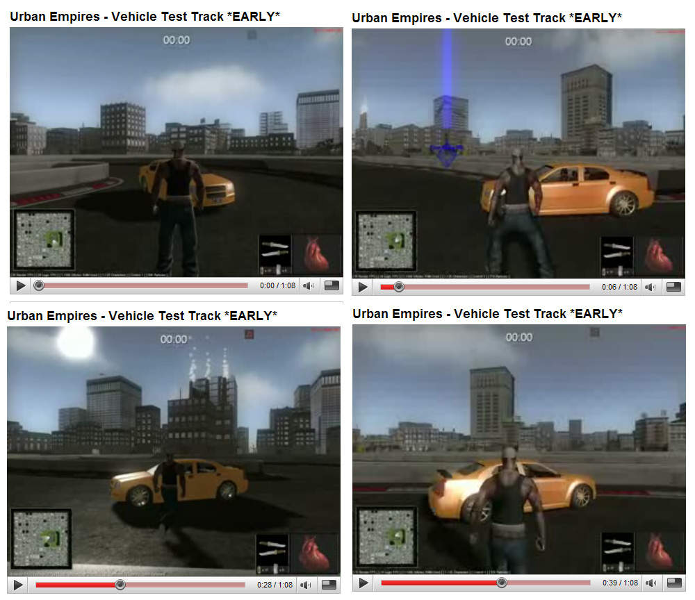 Vehicle Test Track - Early Video