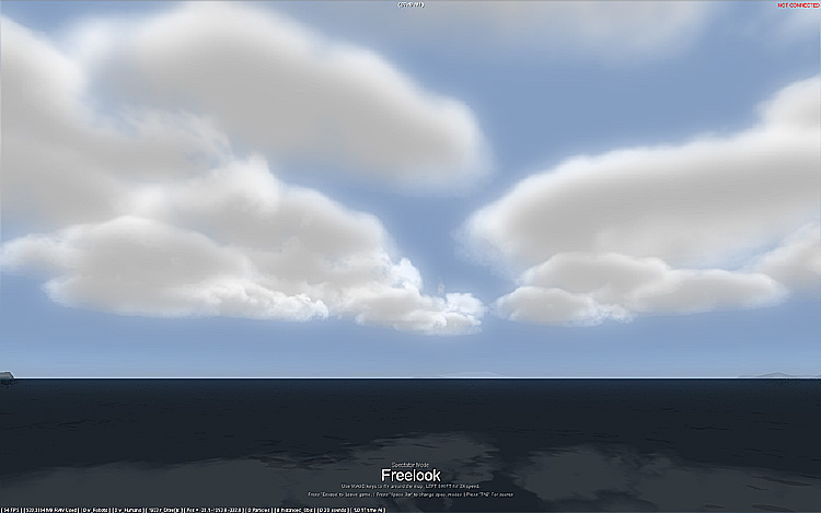 Unique way of rendering clouds...